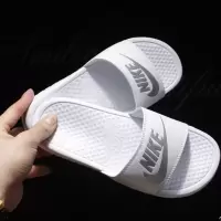 aj6飞人拖鞋男忍者拖鞋女aj5魔术贴一字夏季情侣拖鞋外穿oumin n白银,偏小一码建议选大一码 45