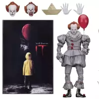 7寸小丑回魂2 恐怖电影手办2017鬼娃回魂 可动人偶玩具模型 NECA 到货温开水冲泡一下再操作 小丑回魂(豪华版)
