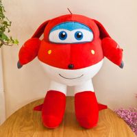 超级飞侠毛绒玩具乐迪公仔小爱玩偶抱枕大布娃娃可爱儿童生日礼物 红色乐迪 20厘米(精致小号带吸盘)