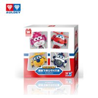 奥迪双钻维思积木超级飞侠公仔4只装多多乐迪小爱男女孩儿童玩具 公仔4只装-HA380054