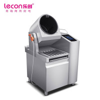 乐创 lecon立式智能触屏炒菜机 大容量 全自动 智能炒菜机器人饭堂食堂炒菜烹饪机 LC-GQ36 380V