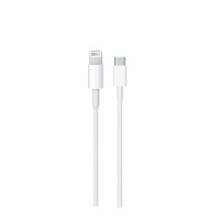 苹果Apple PD快充线苹果原装手机充电线头1米 USB-C to Lightning不弹窗