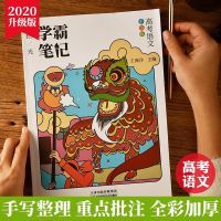 语文 2021拾光学霸笔记高中手写版 全国高中生通用全套 高考提分