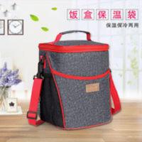 加厚保温保冷 加厚保温包防水家用学生饭盒袋提锅袋便携便当包大号带饭妈咪包