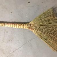 1把 扫地家用金丝苗手工制作自生把老式扫把笤帚室内清洁扫帚不粘头发