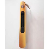 金色 炜煜 断桥铝合金门窗单面钩锁阳台推拉门窗移门条形锁扣氧化勾锁