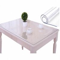 (全透明)/1.0 70/70 [花相印]PVC透明软玻璃彩色水晶板防水茶几电视柜餐桌布