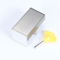 不锈钢门窗限位器(儿童安全锁)1个装 窗户锁扣窗锁儿童防护安全锁塑钢推拉门铝合金窗纱窗锁防盗限位器