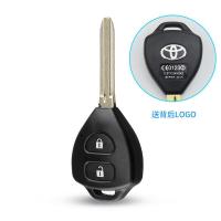 [原装直板]2键 丰田老款卡罗拉凯美瑞RAV4锐志皇冠钥匙改装折叠遥控器钥匙替换壳