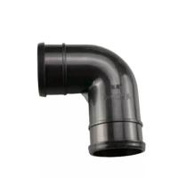 110承插弯头1个 滴灌微喷水带管承插弯头等径三通四通32 50 63 75水管软管连接件