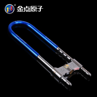 3001颜色随机发货 >55mm 通用型 带钥匙 金点原子玻璃门锁 双门双开锁分体叉锁 店铺门锁具 插锁防盗锁