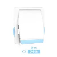 蓝色(2个装) 窗户安全锁扣推拉衣柜移门锁阳台卫生间限位器儿童防猫狗开窗神器