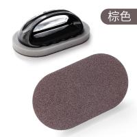 棕色[买2发3] 甫昌神奇金刚砂刷锅神器洗锅底厨房清洁强力去污垢除锈海绵魔力擦