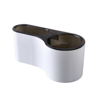 黑色 吹风机架免打孔浴室卫生间厕所置物收纳架壁挂电吹风挂架风筒架子