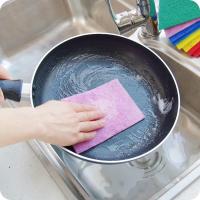 洗碗海绵块洗锅布不伤锅清洁擦块刷碗抹布不沾油百洁布家用洗碗巾