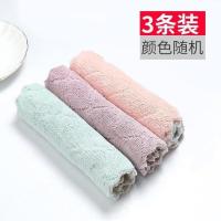 3条装 混色 宋普环保型懒人抹布加厚厨房用品家务清洁布不掉毛吸水神器洗碗巾