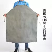 110*85 挂脖橡胶布耐磨围裙加厚橡胶围裙防水耐油耐酸碱石材厂围裙耐磨