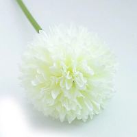 奶白色2支 单支绣球花仿真花假花花束摆件家居客厅餐桌摆设装饰花婚庆手捧花