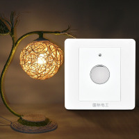 家用延时触控开关面板智能感应灯延迟开关楼道楼梯过道触摸开关