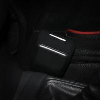 插座保护套(黑色)1个 汽车安全带插座保护套车内饰改装硅胶 保护套防撞防压防尘降噪音