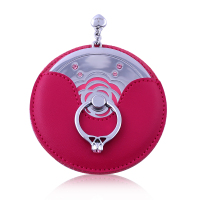 玫瑰花戒指款 小镜子随身化妆镜女便携迷你公主镜桌面折叠定制创意ins同款钻戒