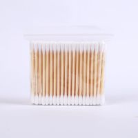 一包试用装 100支-2000支双头棉签婴儿竹棒尖头盒装棉球美容化妆卸妆棉花棒