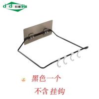 脸盆架黑色 卫生间三转角置物架免打孔浴室用品大全厨房放东西的洗发水沐浴露