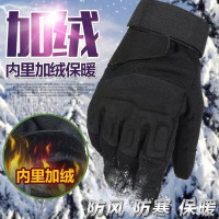 黑色 M 51783 黑鹰战术手套全指男军迷夏户外 511防割登山特种兵作战手套