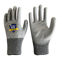 银色 L 登升659防割手套特种兵5级手套劳保耐磨工作男装配滑冰园艺捉海胆