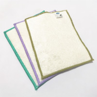 白色(27cm×30cm,3条装) 勇良10条装27×30竹纤维洗碗巾洗碗布不易沾油抹布厨房去油清洁布