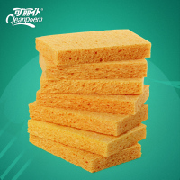 颜色随机 可丽仆木浆棉洗碗布洗碗清洁海绵百洁布神奇抹布厨房刷碗菜瓜布