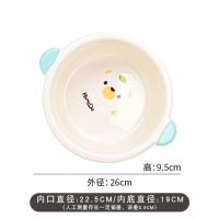 迷你蓝耳朵（1个装）【外径26】 洗私处-G70 产妇盆三件套洗脸盆家用创意宝宝塑料加厚洗手大号加深儿童洗脚盆