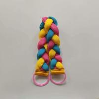 [三股麻花辫1条装]颜色随机发 搓澡巾搓背洗澡神器长条男女搓后背双面粗砂加厚洗澡巾手套沐浴球