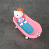 浴盆肥皂盒-kitty 创意卡通大号肥皂盒可爱少女沥水香皂盒子加厚学生宿舍洗衣皂皂托