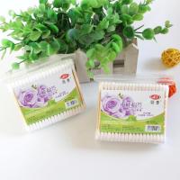 1000根足数[10小包*100根] 日常干净的棉球棒棉签多用足量灭菌圆头棉花签垢装挖耳日用脱脂棉