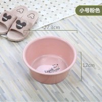 粉红色 小号（两个起拍） 塑料大号学生宿舍洗脸盆31加深加厚洗手盆27厨房洗菜盆35水盆40cm