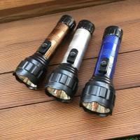 是2节1号大电池《不是手电筒哦》 单档定焦LED亮光手电筒 装2节1号干电池 塑料大电筒手握式 经典款