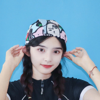图片色 布游泳帽女长发高弹力舒适不勒头成人款透气轻薄速干男女泳帽装备