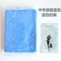 中号袋装蓝色 大号鹿皮巾吸水干发 加厚擦玻璃不掉毛 吸水擦车布 擦头发干发帽