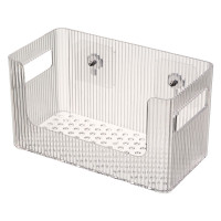 透明色 卫生间置物架壁挂式免打孔厕所浴室面膜收纳盒洗漱台储物收纳架子