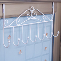 白色 买1件发3件 同款 家用成人门上挂衣架 门后挂钩 创意卧室神器大衣金属白色免打孔
