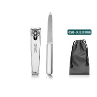 小号指甲刀+指甲锉 指甲剪指甲锉套装家用大小号指甲钳可爱便携脚趾甲修剪工具成人
