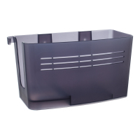 琉璃灰 挂电吹风机架子卫生间厕所置物架吹风机架收纳架免打孔壁挂风筒架