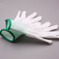 白色 大礼拜手套1双 M 手套拜忏手套磕头108大礼拜手套手套家用磕大头拜忏专用念经计数