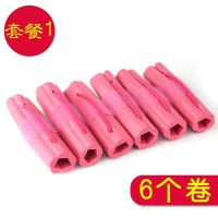 6个卷 刘海卷发筒懒人r卷发神器短发海绵卷发器定型不伤发波浪卷大卷f发