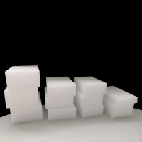 10*6*2cm混合装[100片]一级品 纳米海绵魔力擦去污厨房清洁神奇刷碗海绵擦块洗碗百洁布魔术擦鞋