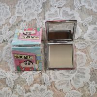 犬髪新新正方款7.2 其他 小镜子随身携带可爱迷你化妆镜双面便携梳妆镜学生手持折叠镜子女