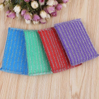 4片洗刷大王试用装 清洁擦组合装钢刷长柄去污生锈擦锅神器大号钢丝球百洁布玻璃杯