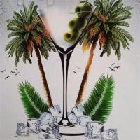 椰情故事35*35 壁画收纳柜子卫生间免打孔壁挂墙上洗澡放衣服神器折叠防水置物架