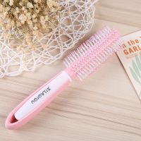 军绿色 梳子女学生韩版梳子卷发可爱学生气囊梳子防静电气垫梳子美发棒